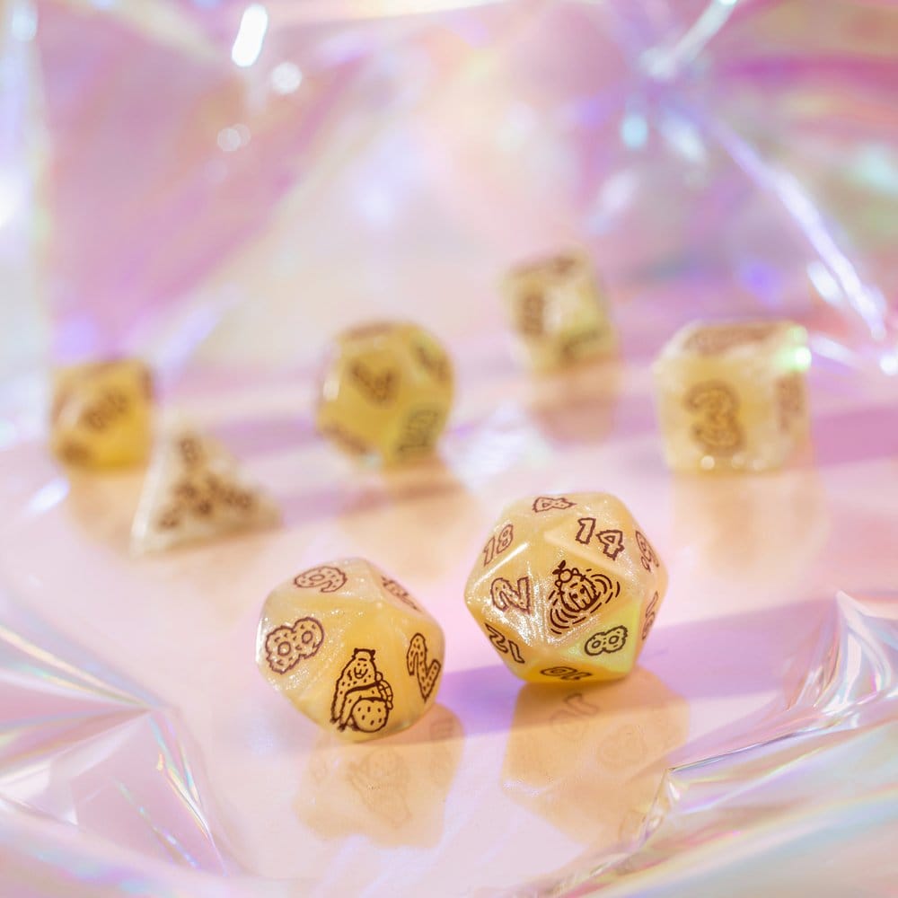 Capybara Dice Set of 7 Sleepie Q Workshop