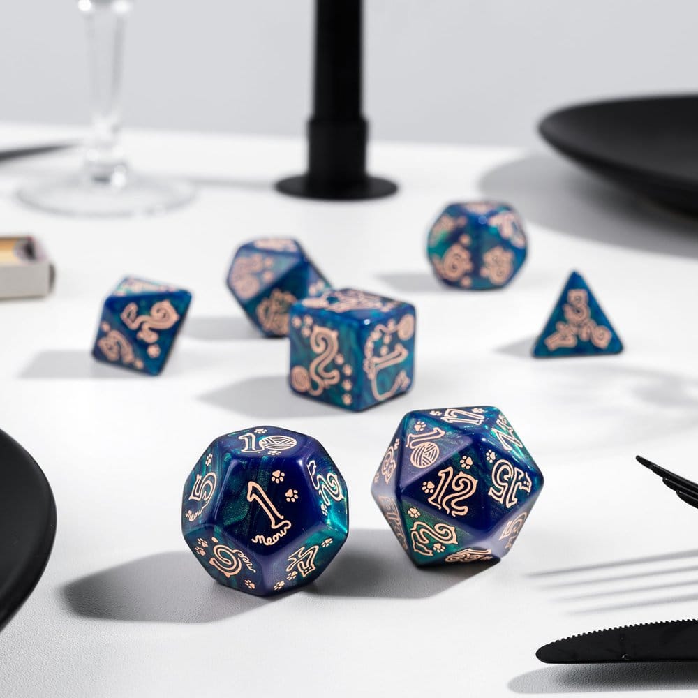 Jumbo Cats Jumbo Dice Set Merlin Q Workshop