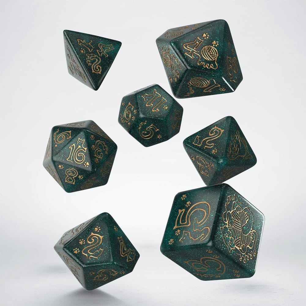Jumbo Cats Jumbo Dice Set Whiskers Q Workshop