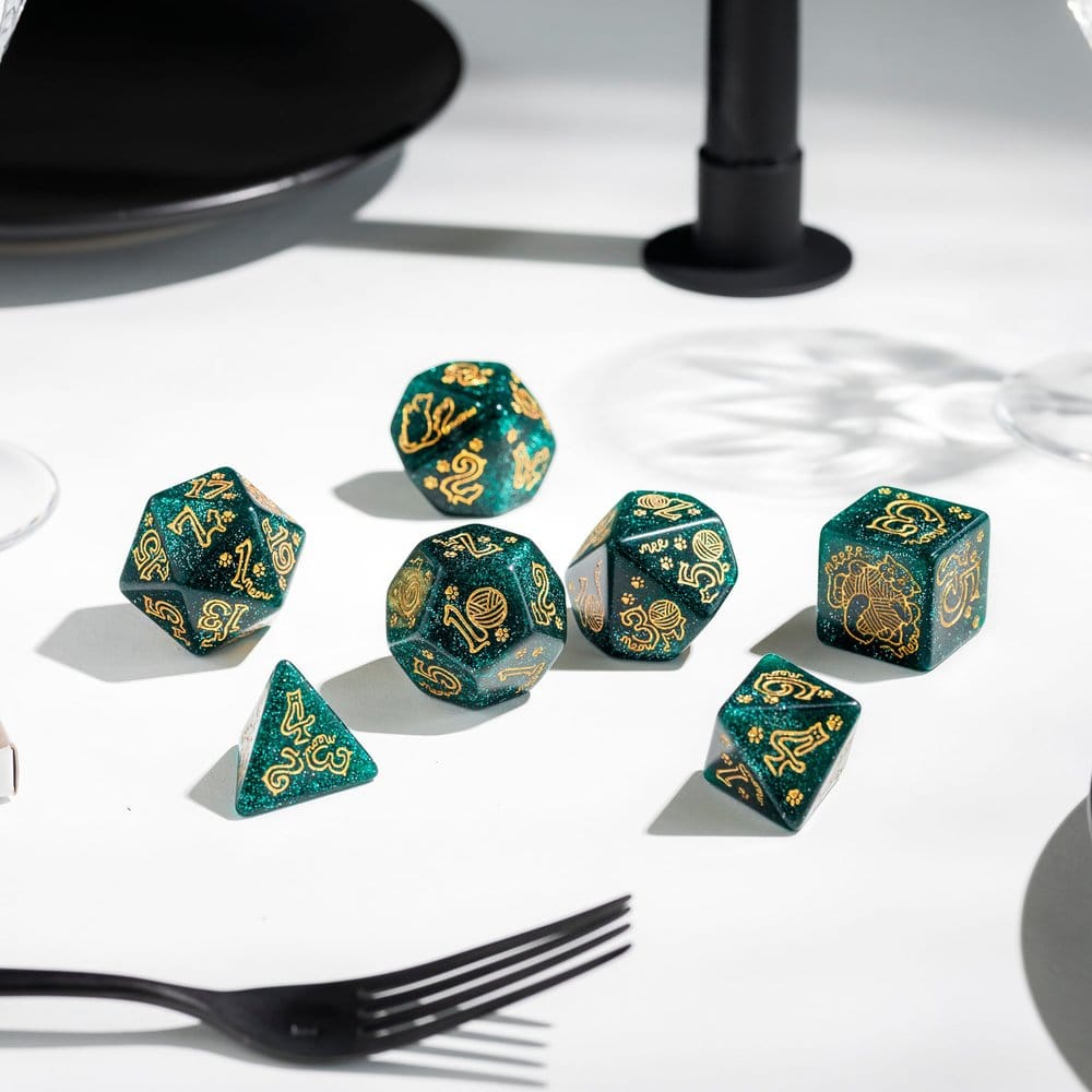 Jumbo Cats Jumbo Dice Set Whiskers Q Workshop