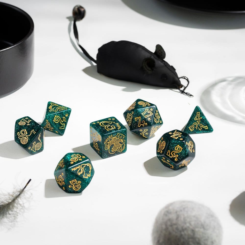 Jumbo Cats Jumbo Dice Set Whiskers Q Workshop