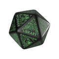 Viridian Jumbo Dice Dungeon Room Generator D20 Black Q Workshop