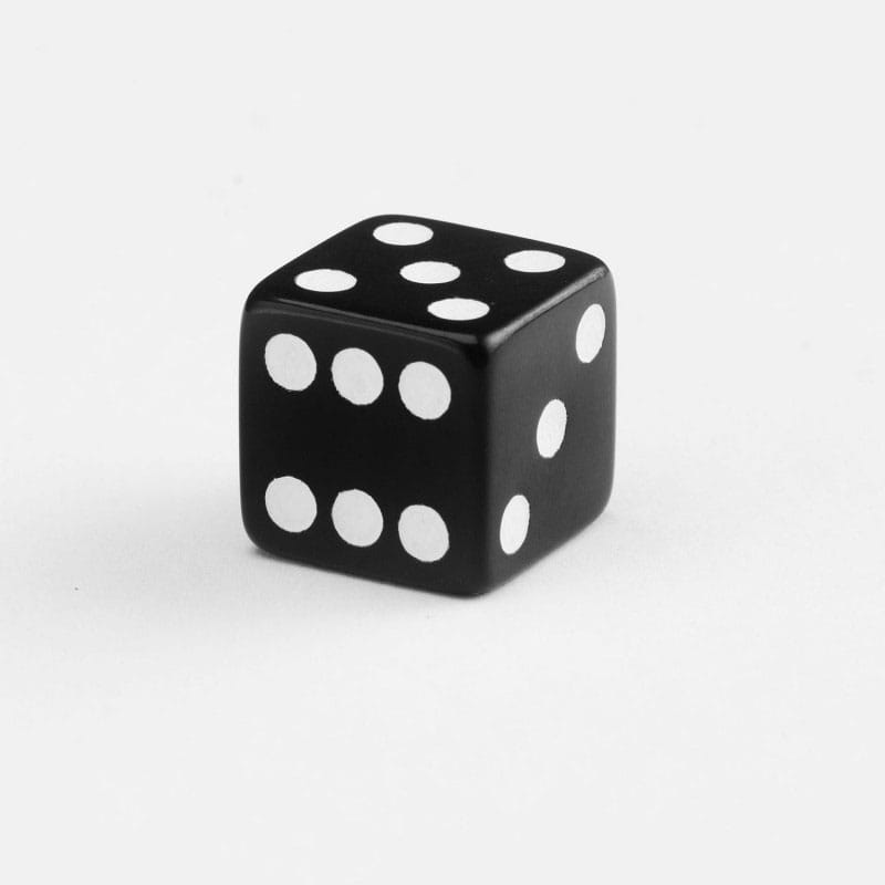 Q Workshop Dice Set Full Pack D6 Black 20 Q Workshop