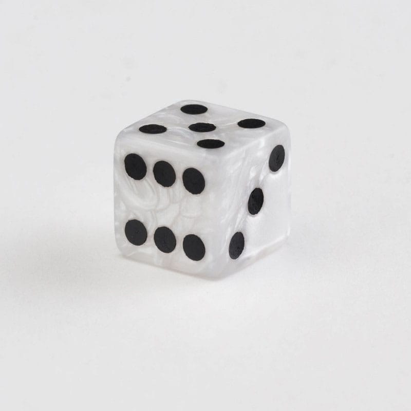 Q Workshop Dice Set Full Pack D6 Pearl 20 Q Workshop