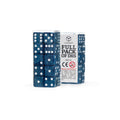 Q Workshop Dice Set Full Pack D6 Cobalt 20 Q Workshop