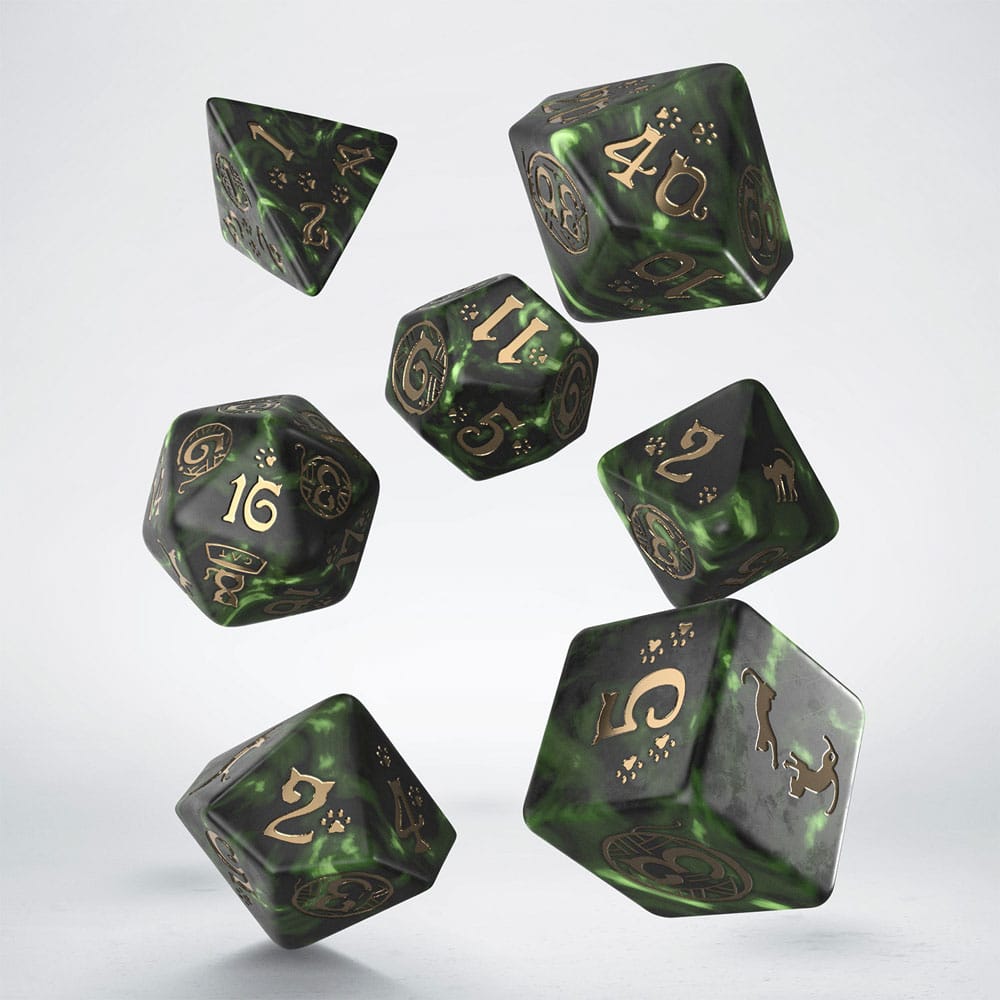 Cats Dice Set Pixel Q Workshop
