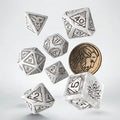 The Witcher Dice Set Geralt The White Wolf 7 Q Workshop