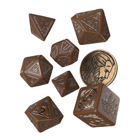 The Witcher Dice Set Geralt Roach's Companion 7 Q Workshop