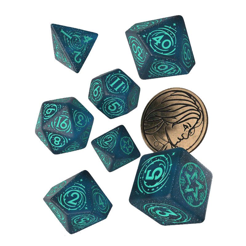 The Witcher Dice Set Yennefer Sorceress Supreme 7 Q Workshop
