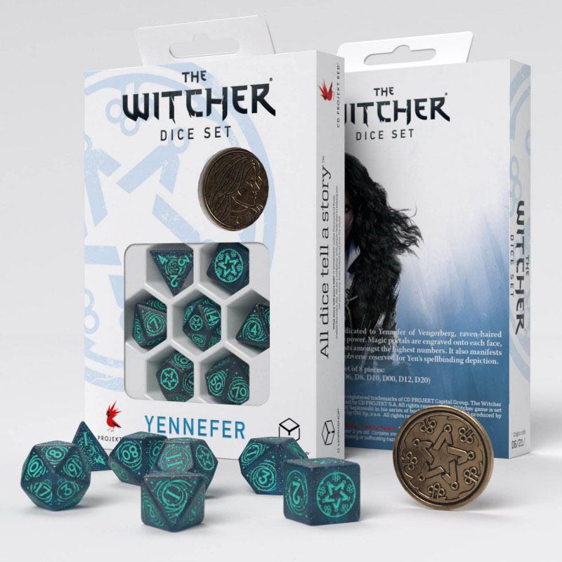The Witcher Dice Set Yennefer Sorceress Supreme 7 Q Workshop