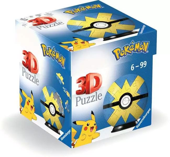 Pokémon 3D Puzzle Pokéballs Quick Ball 55 pieces Ravensburger
