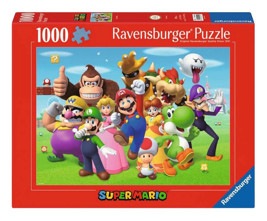 Nintendo Challenge Jigsaw Puzzle Super Mario 1000 pieces Ravensburger