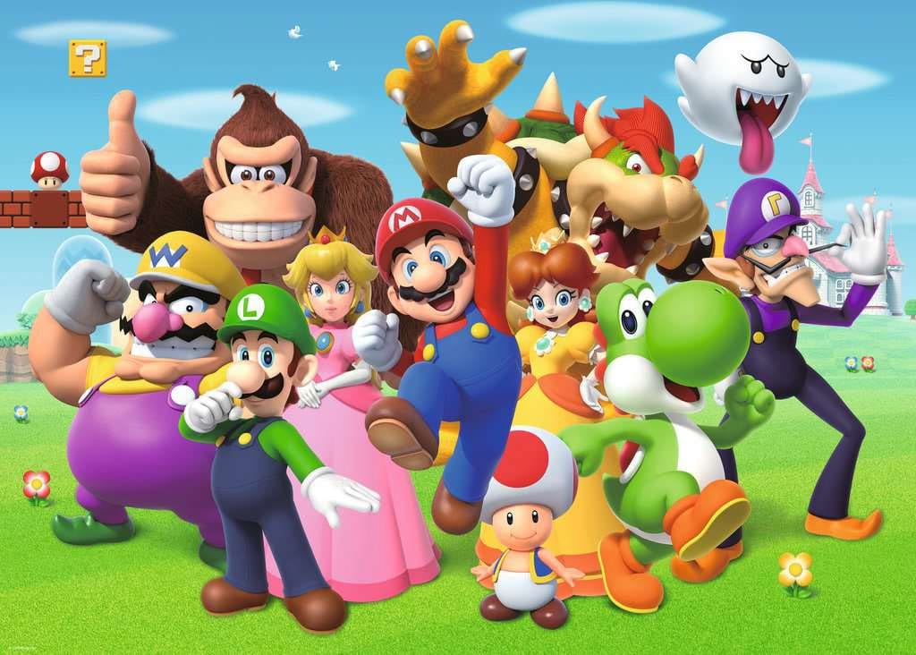 Nintendo Challenge Jigsaw Puzzle Super Mario 1000 pieces Ravensburger
