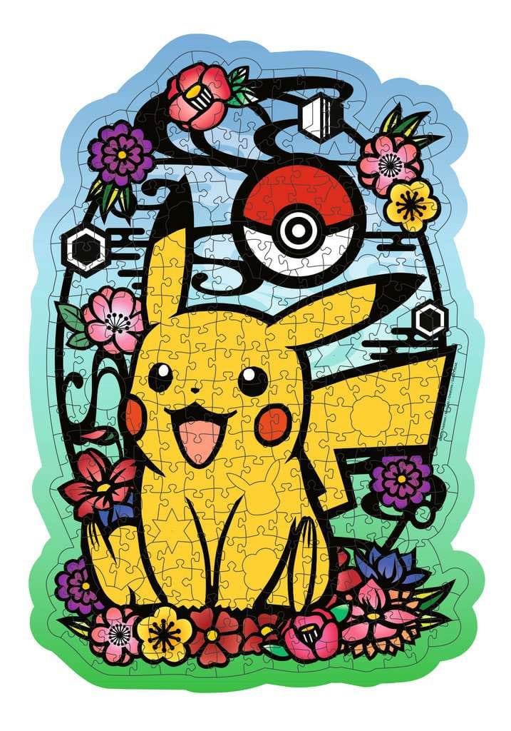 Pokémon WOODEN Jigsaw Puzzle Pikachu 300 pieces Ravensburger