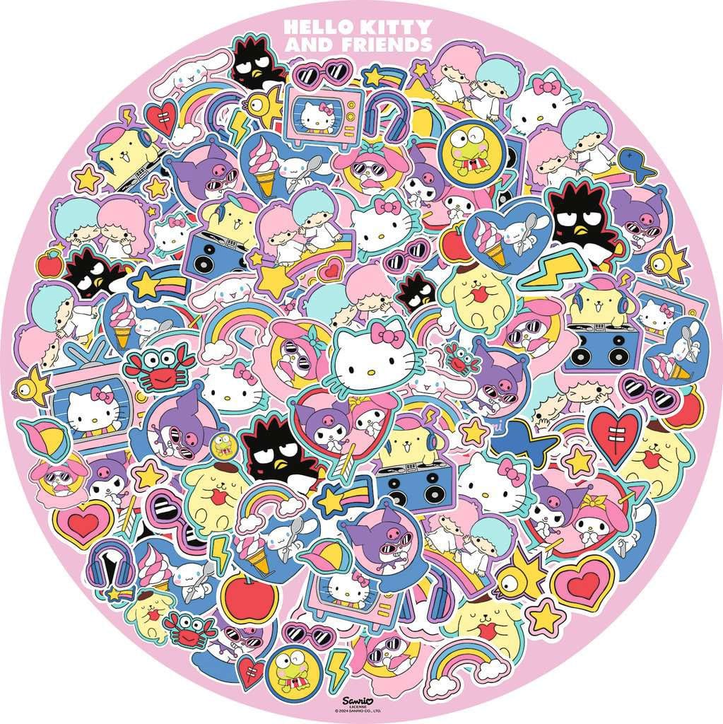 Hello Kitty and Friends Round Jigsaw Puzzle 500 pieces Ravensburger
