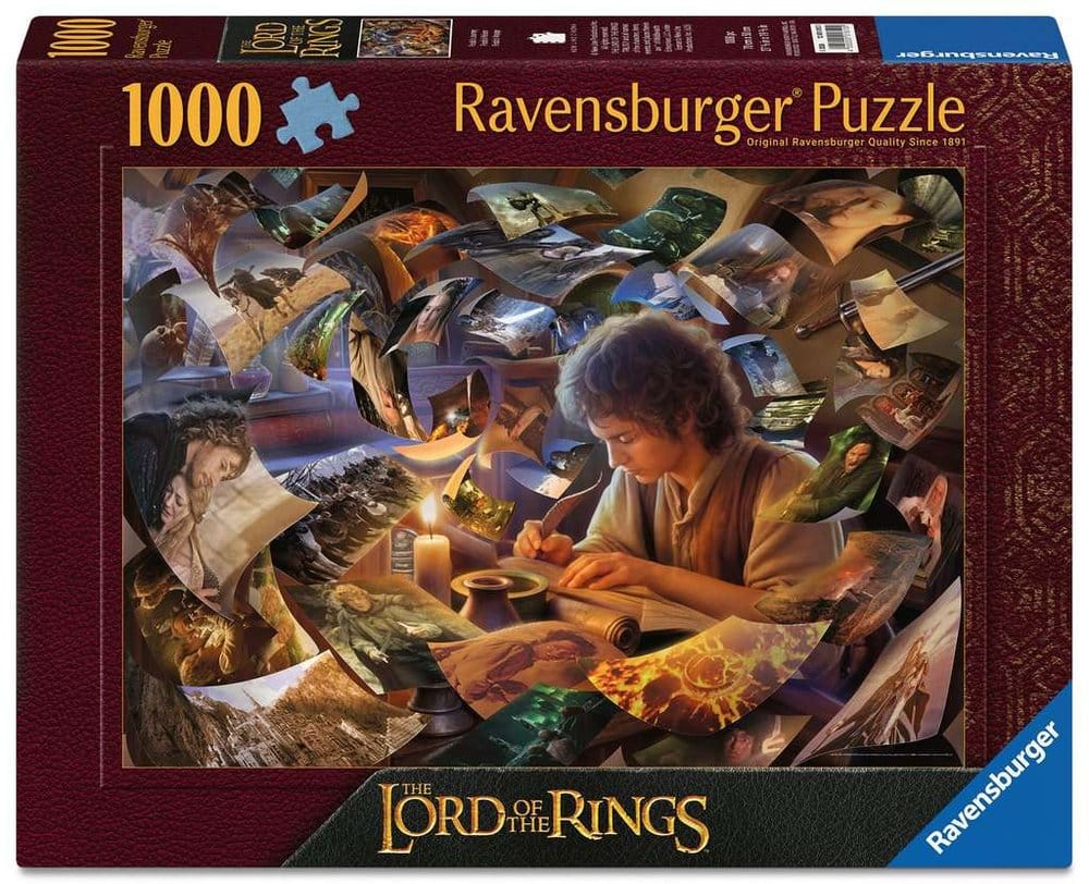The Lord of the Rings Jigsaw Puzzle Frodo's Journey 1000 Pieces Ravensburger