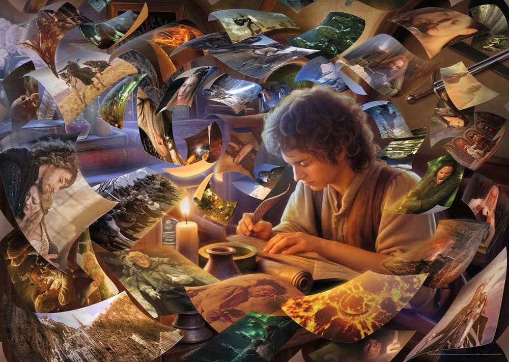 The Lord of the Rings Jigsaw Puzzle Frodo's Journey 1000 Pieces Ravensburger