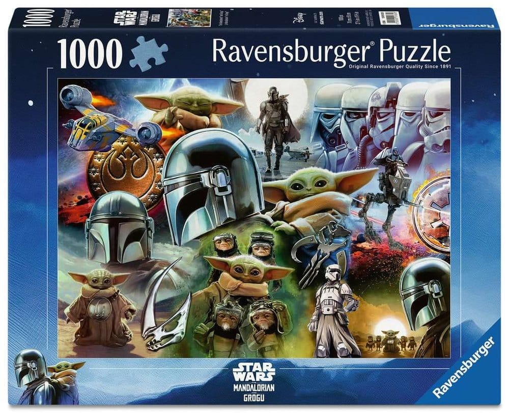The Mandalorian and Grogu Jigsaw Puzzle 1000 Pieces Ravensburger