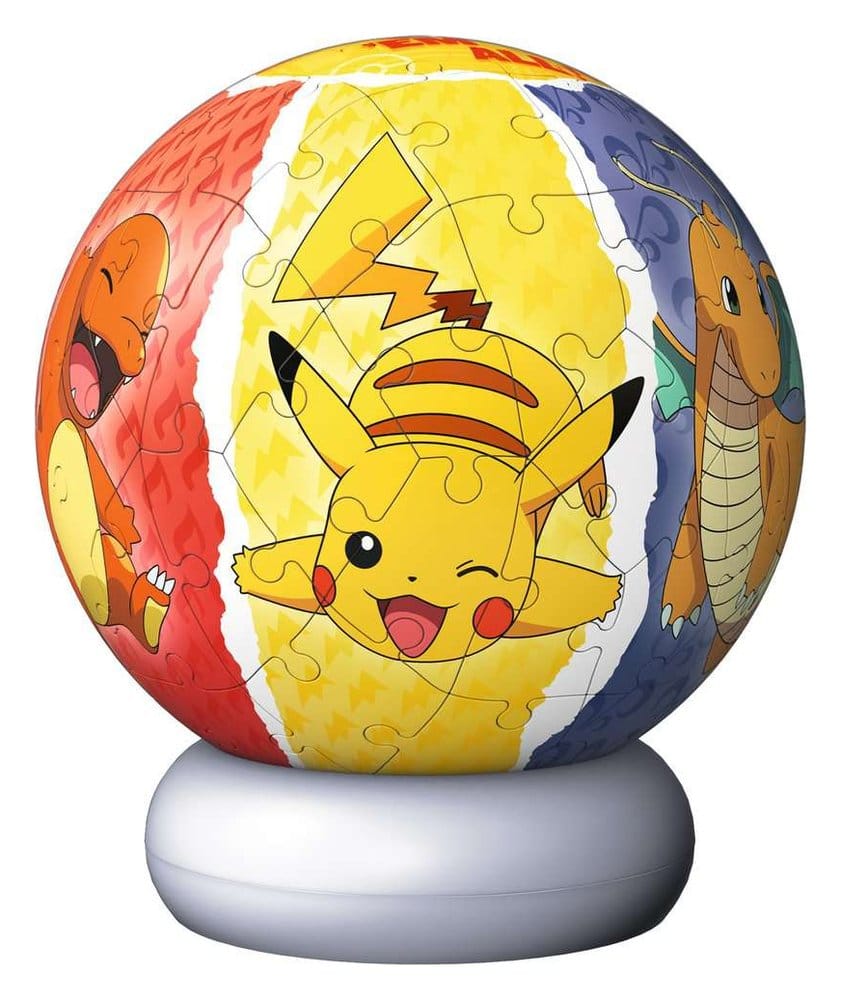 Pokémon 3D Jigsaw Puzzle Ball Nightlight 73 Pieces Ravensburger