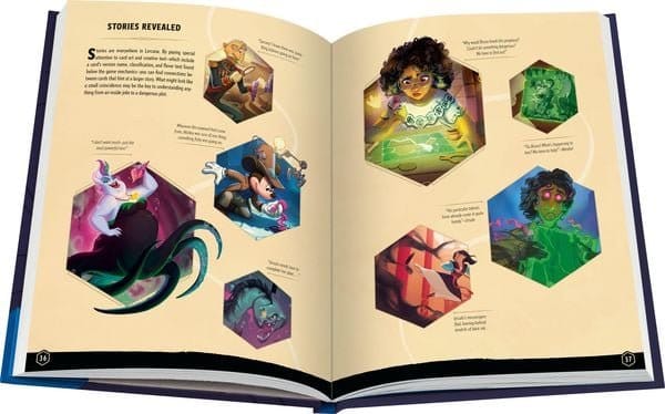 Disney Lorcana TCG Book The Official Collector's Guide Sets 1 4 *English Version* Ravensburger