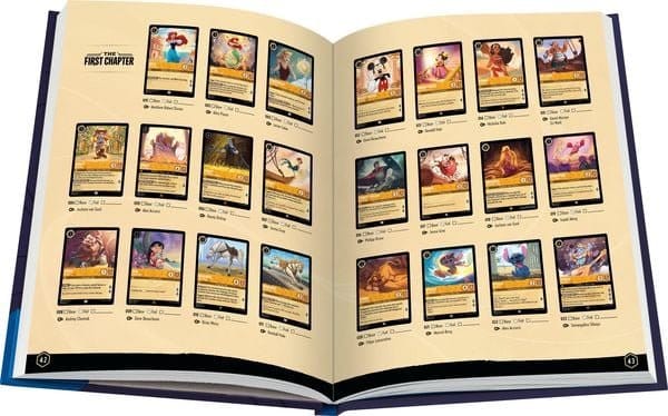 Disney Lorcana TCG Book The Official Collector's Guide Sets 1 4 *English Version* Ravensburger
