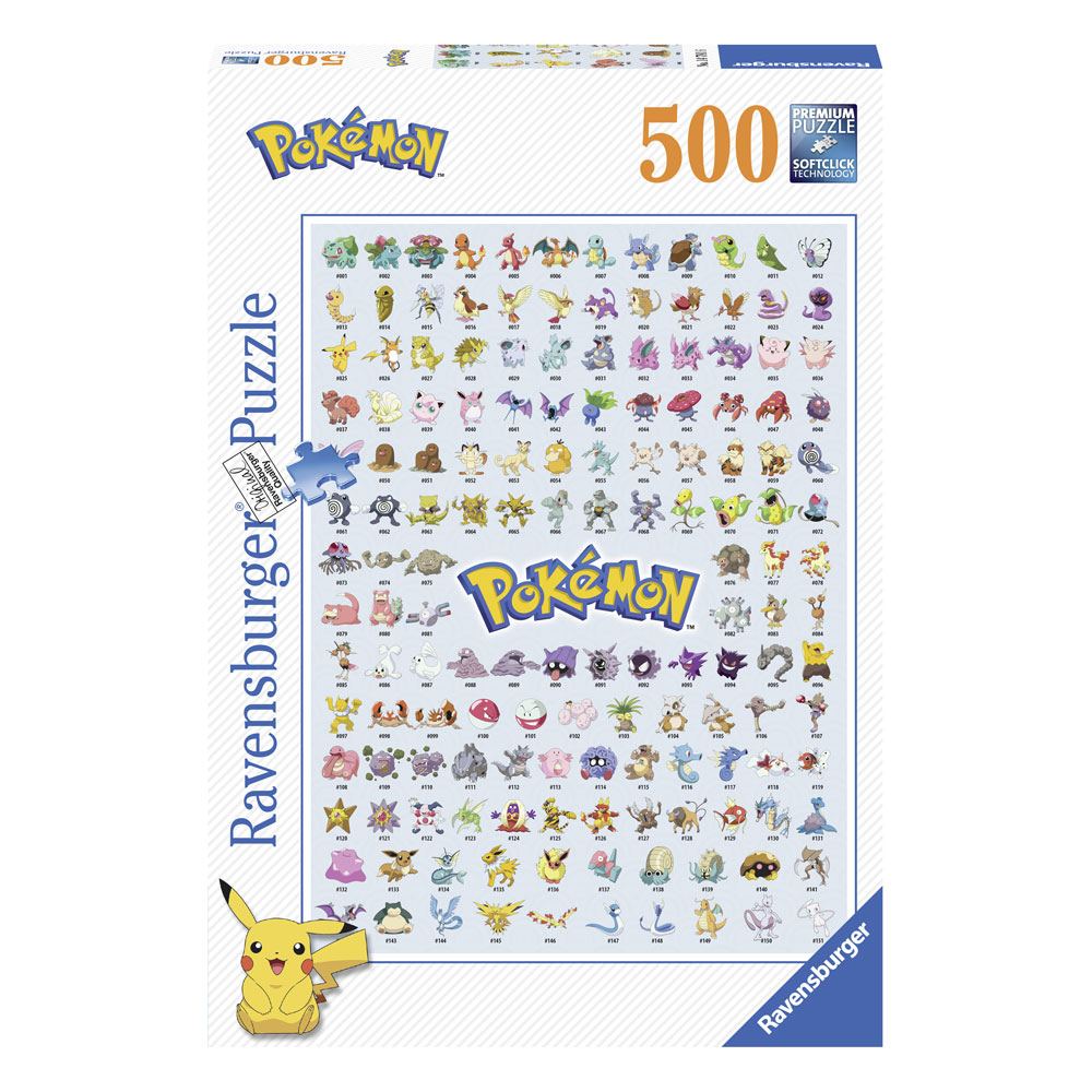 Pokémon Jigsaw Puzzle Pokémon 500 pieces Ravensburger