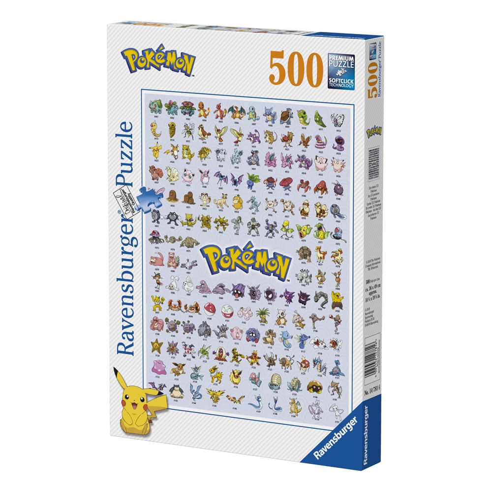 Pokémon Jigsaw Puzzle Pokémon 500 pieces Ravensburger