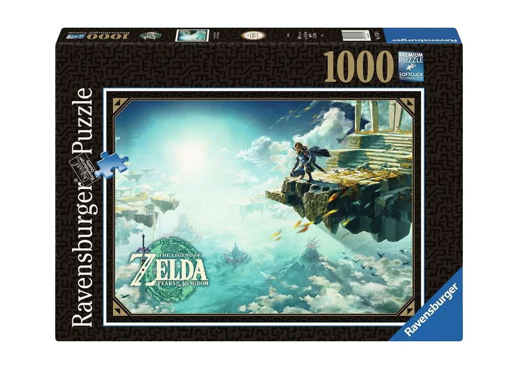 The Legend of Zelda Tears of the Kingdom Jigsaw Puzzle Cover Art 1000 pieces Ravensburger