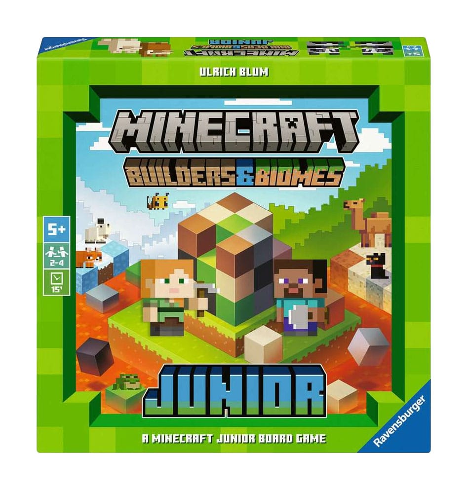 Minecraft Board Game Builders & Biomes Junior Ravensburger