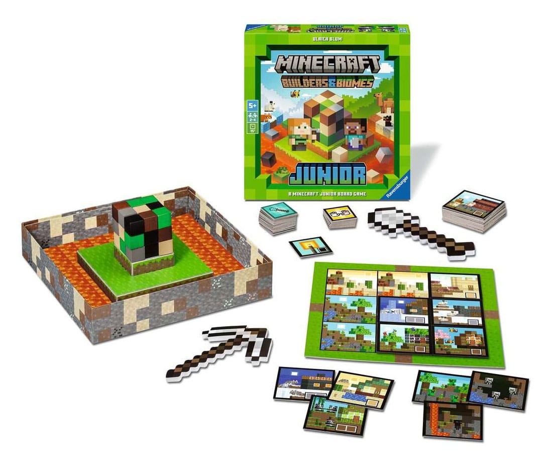 Minecraft Board Game Builders & Biomes Junior Ravensburger