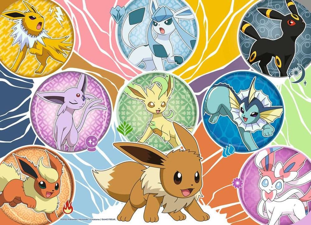 Pokémon Puzzle 4 Pack Pokémon Buddies 4x100 Pieces Ravensburger