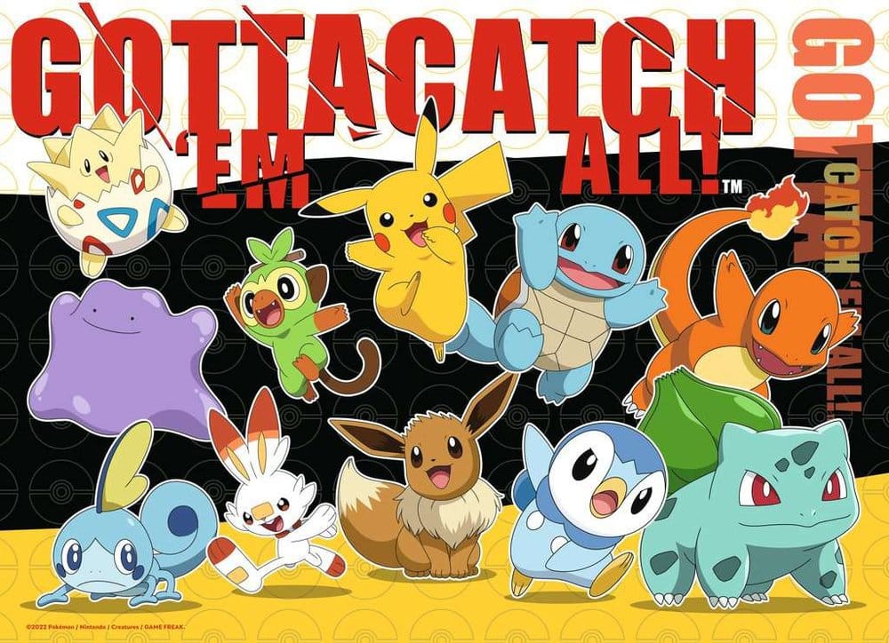 Pokémon Puzzle 4 Pack Pokémon Buddies 4x100 Pieces Ravensburger