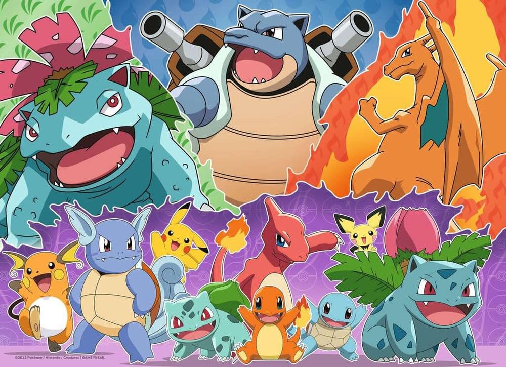 Pokémon Puzzle 4 Pack Pokémon Buddies 4x100 Pieces Ravensburger