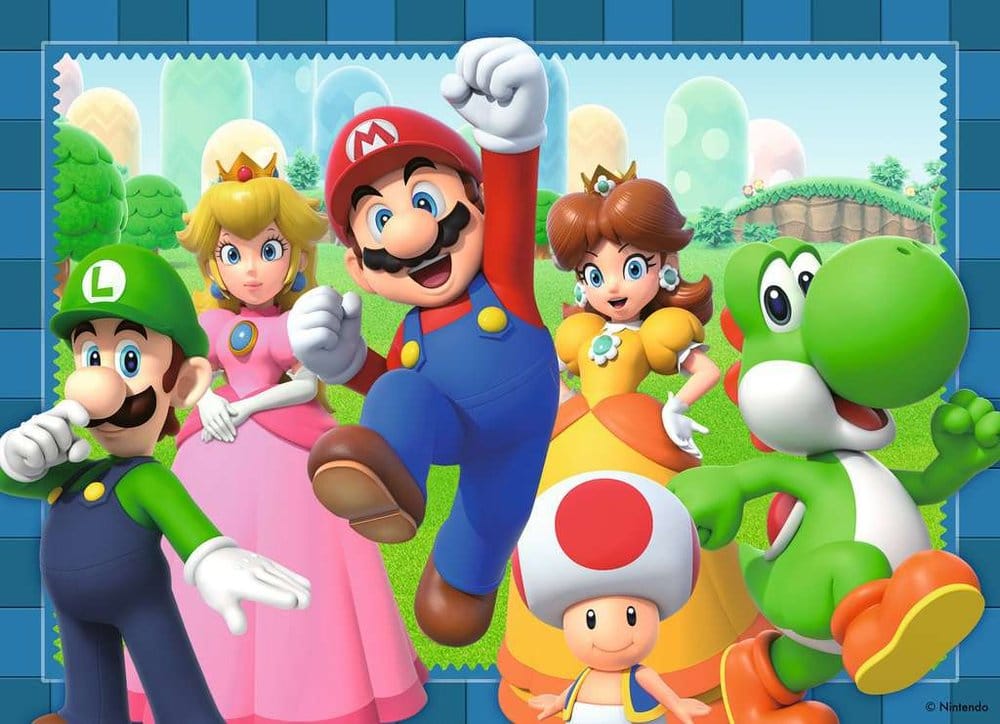 Super Mario Puzzle 4 Pack Time for Mario! 4x100 Pieces Ravensburger
