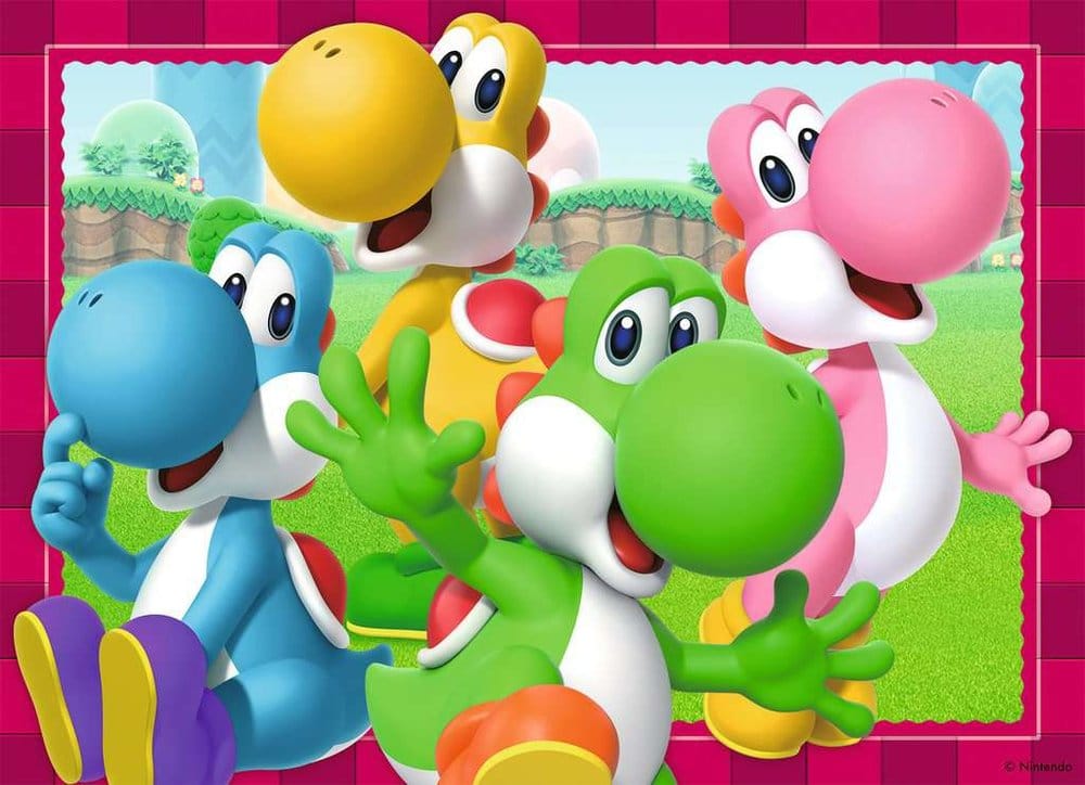 Super Mario Puzzle 4 Pack Time for Mario! 4x100 Pieces Ravensburger