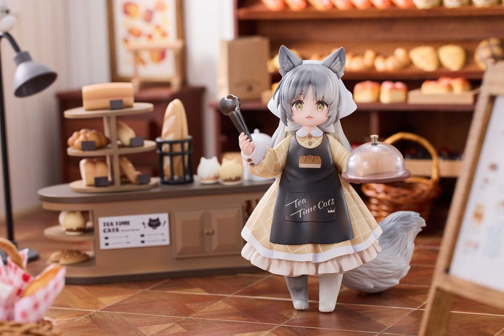 Decorated Life Collection Tea Time Cats Cat Town Bakery Staff & Customer Set Ribose