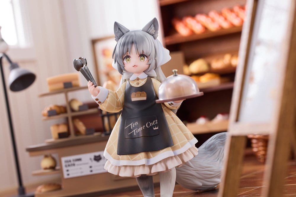 Decorated Life Collection Tea Time Cats Cat Town Bakery Staff & Customer Set Ribose