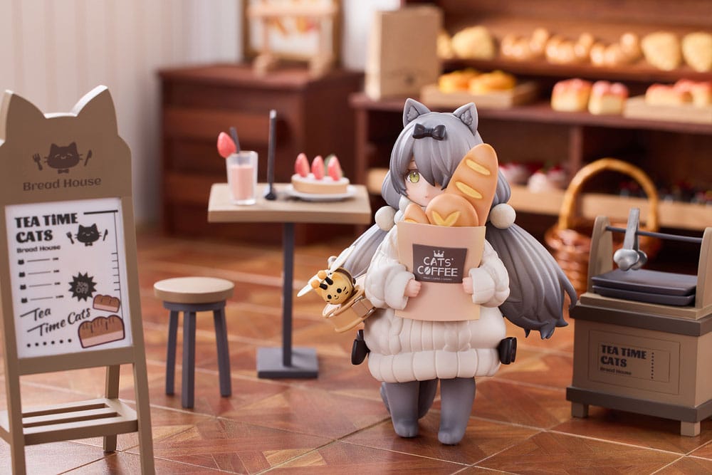 Decorated Life Collection Tea Time Cats Cat Town Bakery Staff & Customer Set Ribose