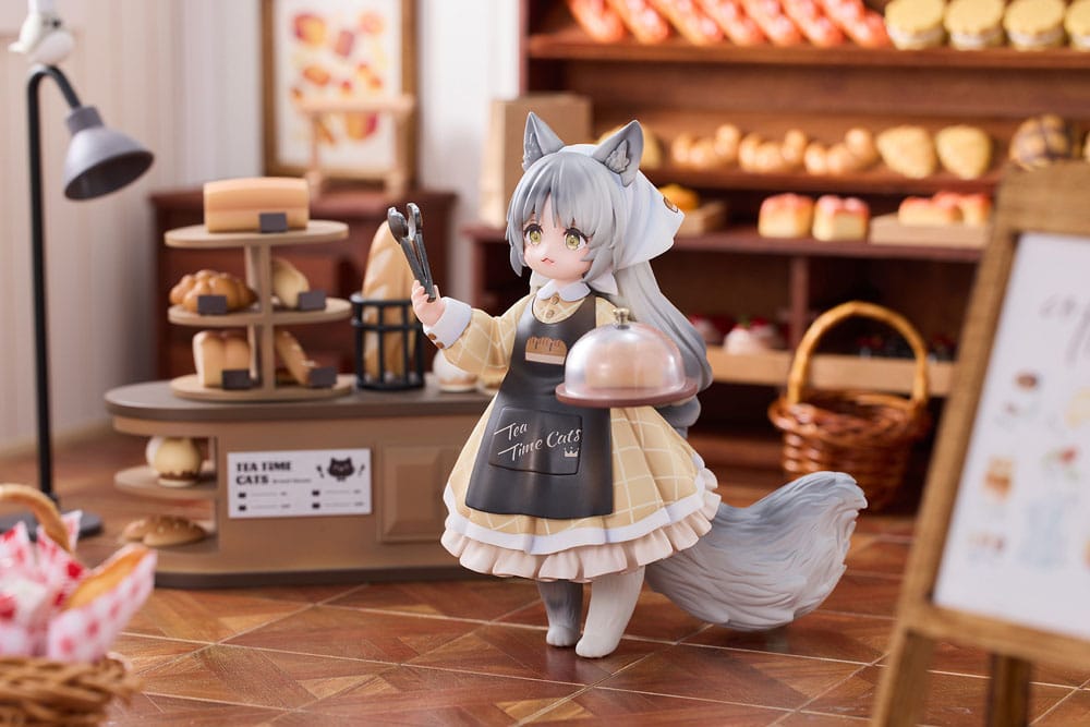 Decorated Life Collection Tea Time Cats Cat Town Bakery Staff & Customer Set Ribose