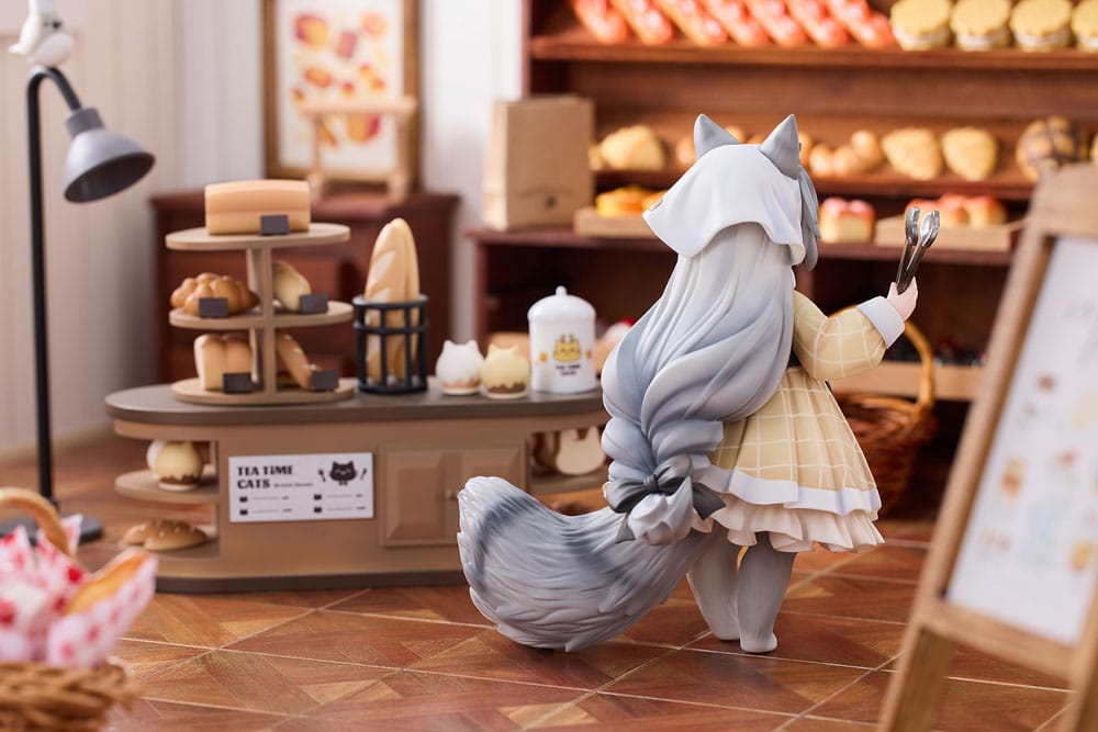 Decorated Life Collection Tea Time Cats Cat Town Bakery Staff & Customer Set Ribose