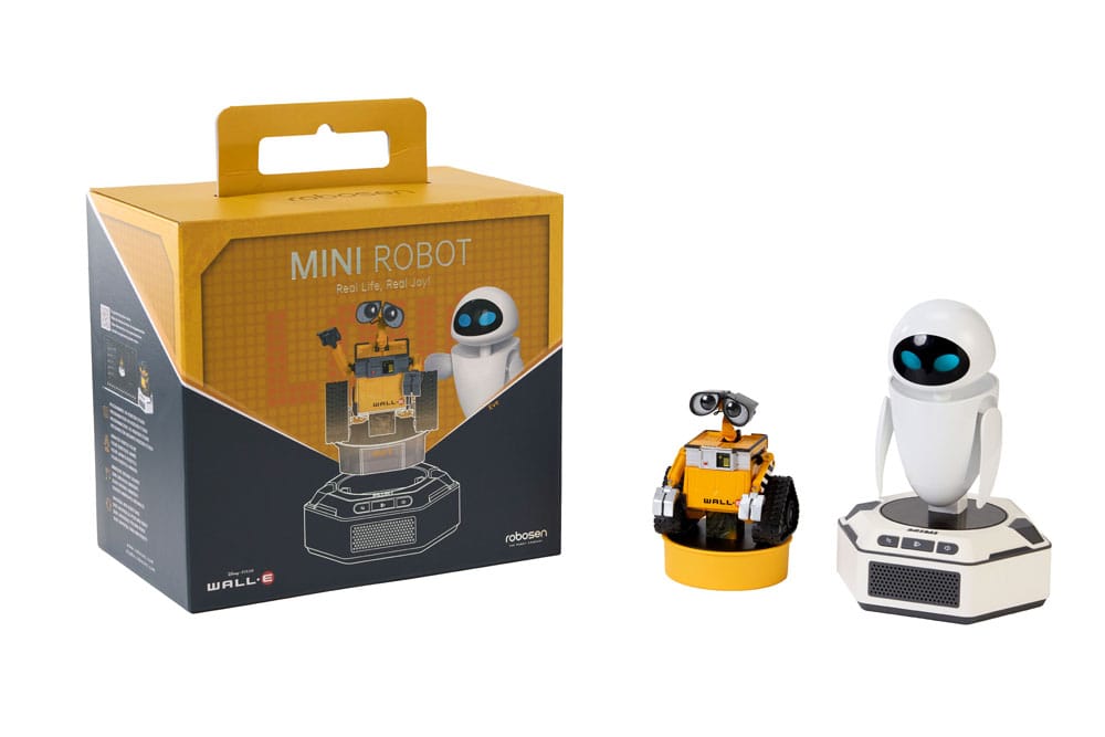 Wall E Interactive Mini Robots 2 Pack Wall E & Eve *English version* Robosen