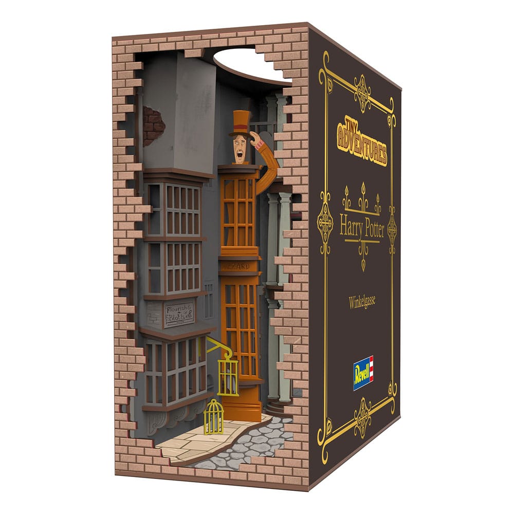 Harry Potter Tiny Adventures Book Nook Mini Diorama Diagon Alley Revell