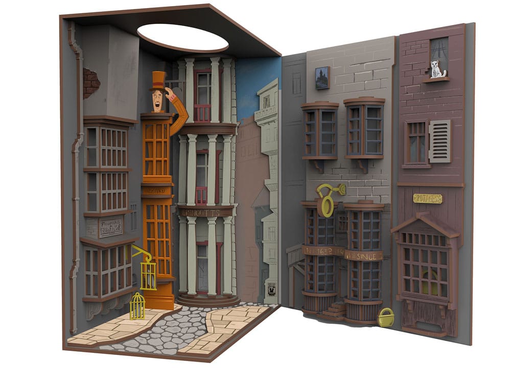 Harry Potter Tiny Adventures Book Nook Mini Diorama Diagon Alley Revell