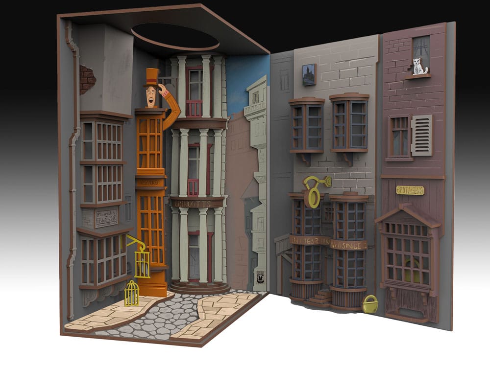 Harry Potter Tiny Adventures Book Nook Mini Diorama Diagon Alley Revell