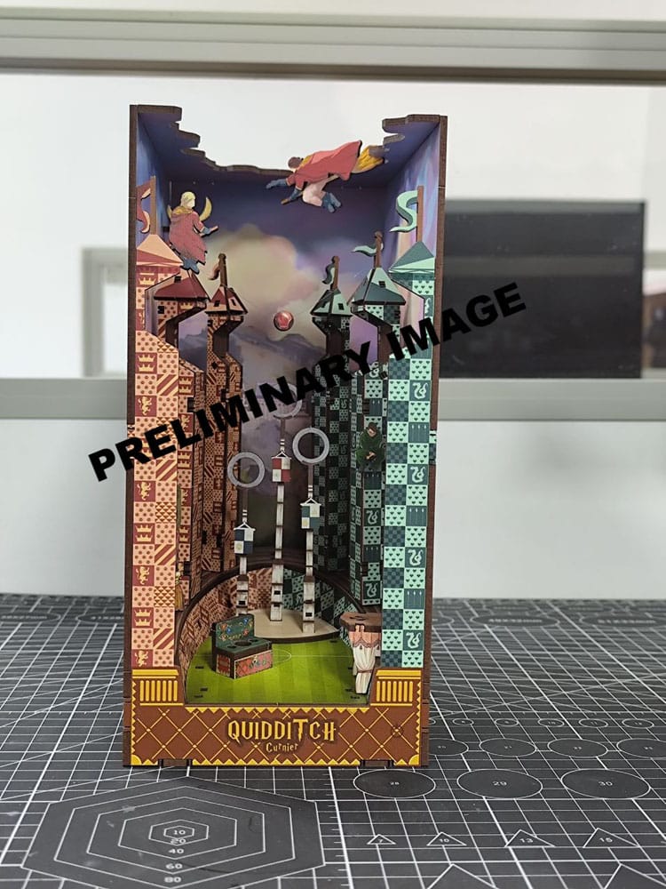 Harry Potter Tiny Adventures Book Nook Mini Diorama Quidditch Pitch Revell