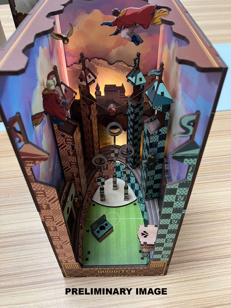 Harry Potter Tiny Adventures Book Nook Mini Diorama Quidditch Pitch Revell