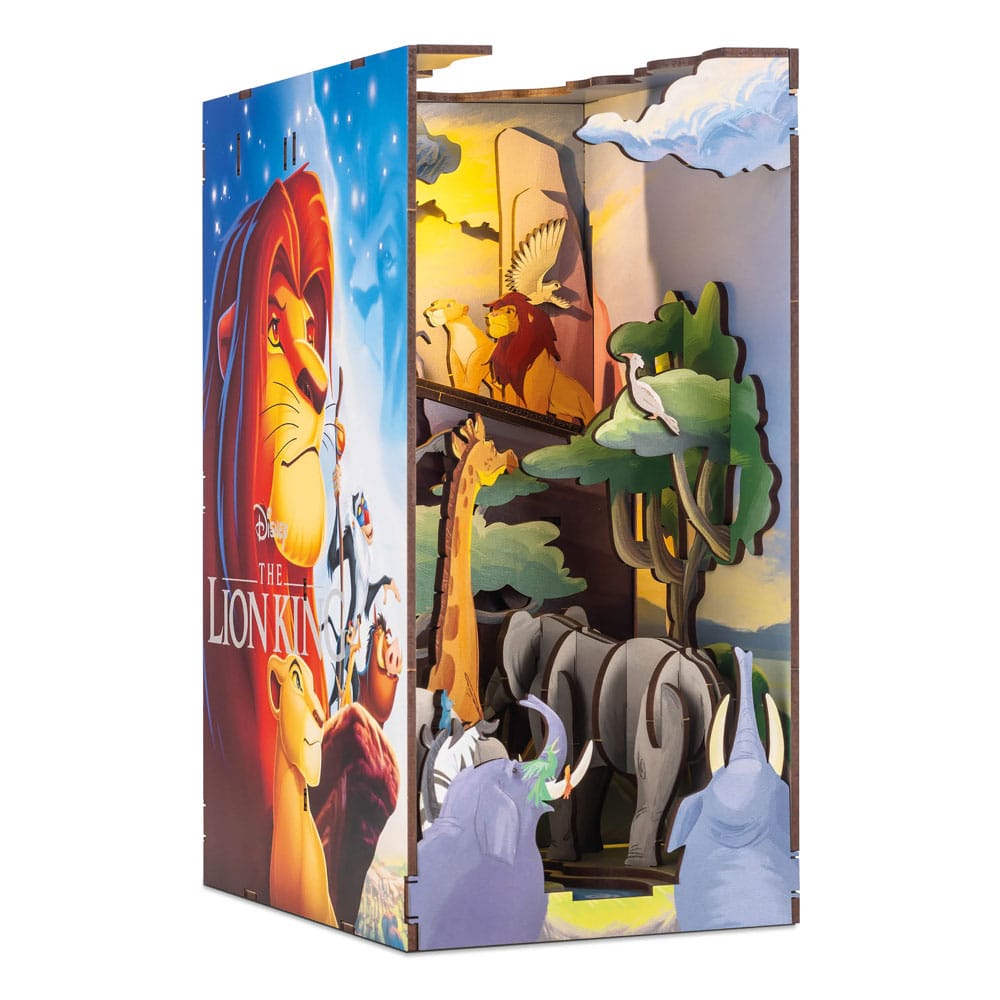 Disney Tiny Adventures Book Nook Mini Diorama The Lion King Revell