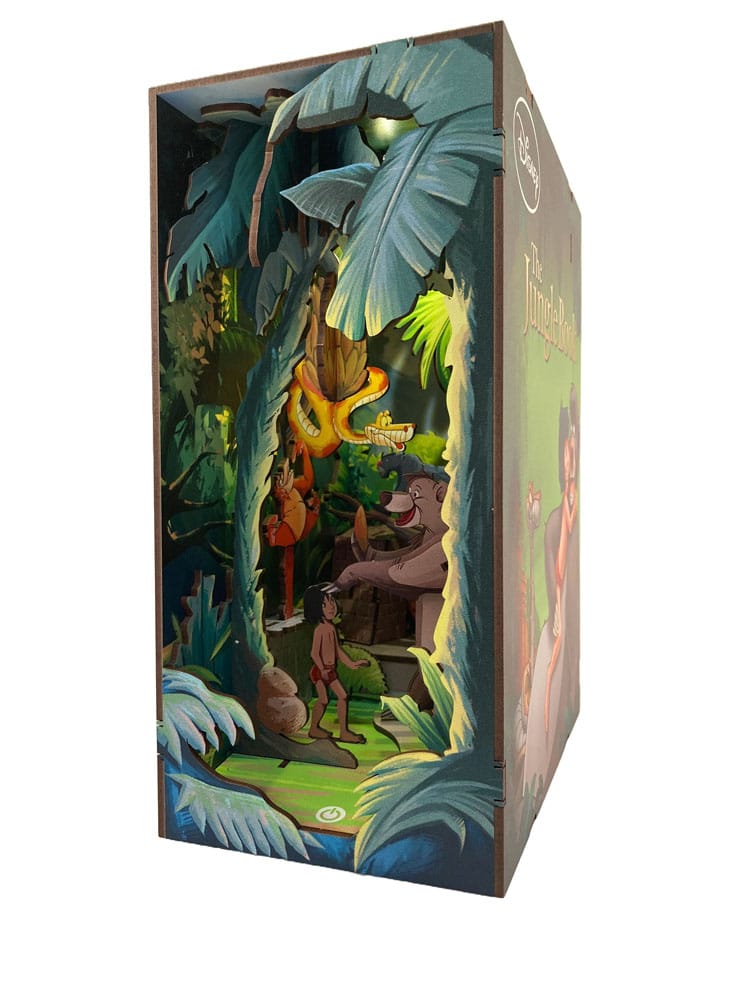 Disney Tiny Adventures Book Nook Mini Diorama The Jungle Book Revell
