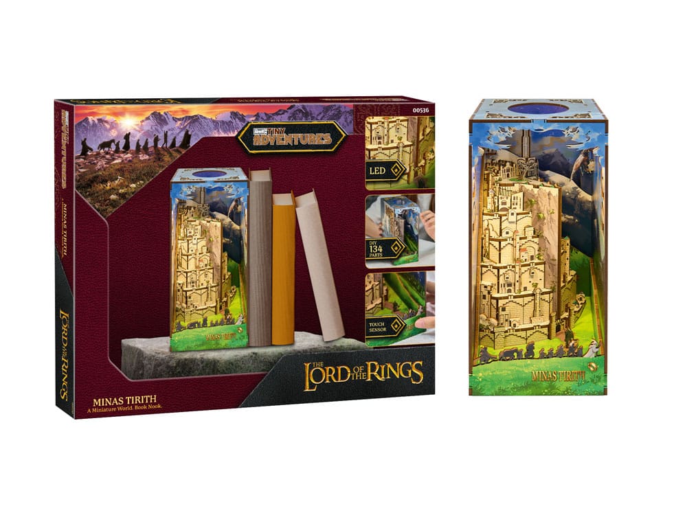 The Lord of the Rings Tiny Adventures Book Nook Mini Diorama Minas Tirith Revell