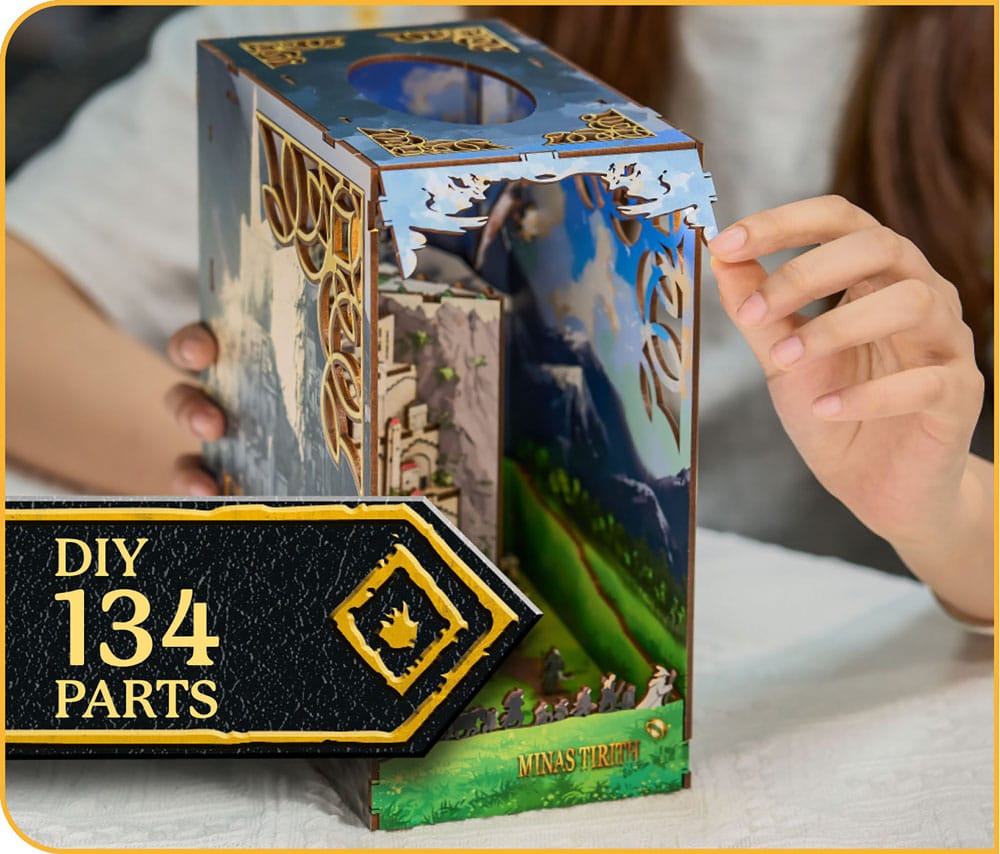 The Lord of the Rings Tiny Adventures Book Nook Mini Diorama Minas Tirith Revell